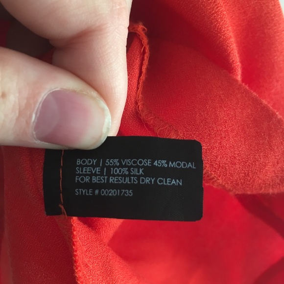 SOLD Club Monaco Orange Shift Dress - Picture 7 of 7